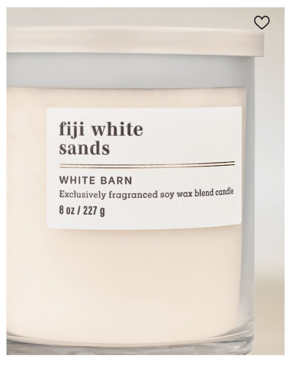 🌅White Barn Fiji White Sands Candle🌅